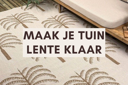 Zet alvast de bloemetjes buiten